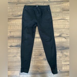 Black Men's Skinny Jogger by Hollister